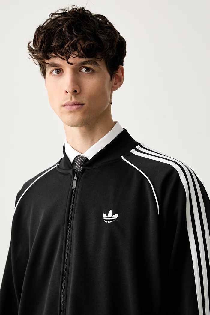 adidas Originals bluza rozpinana męska Adicolor Classic czarny KR1342