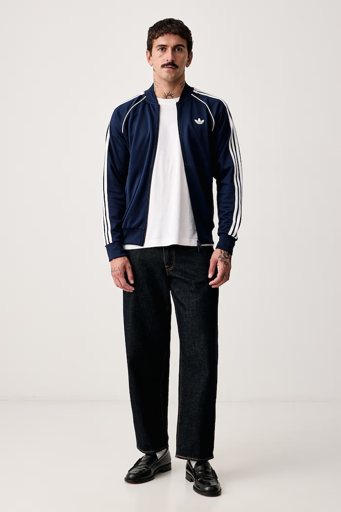 adidas Originals Bluza rozpinana męska KE3511 granatowy AW26
