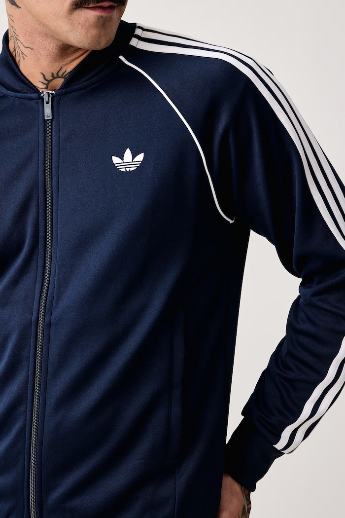 Bluza rozpinana męska adidas Originals KE3511 granatowy