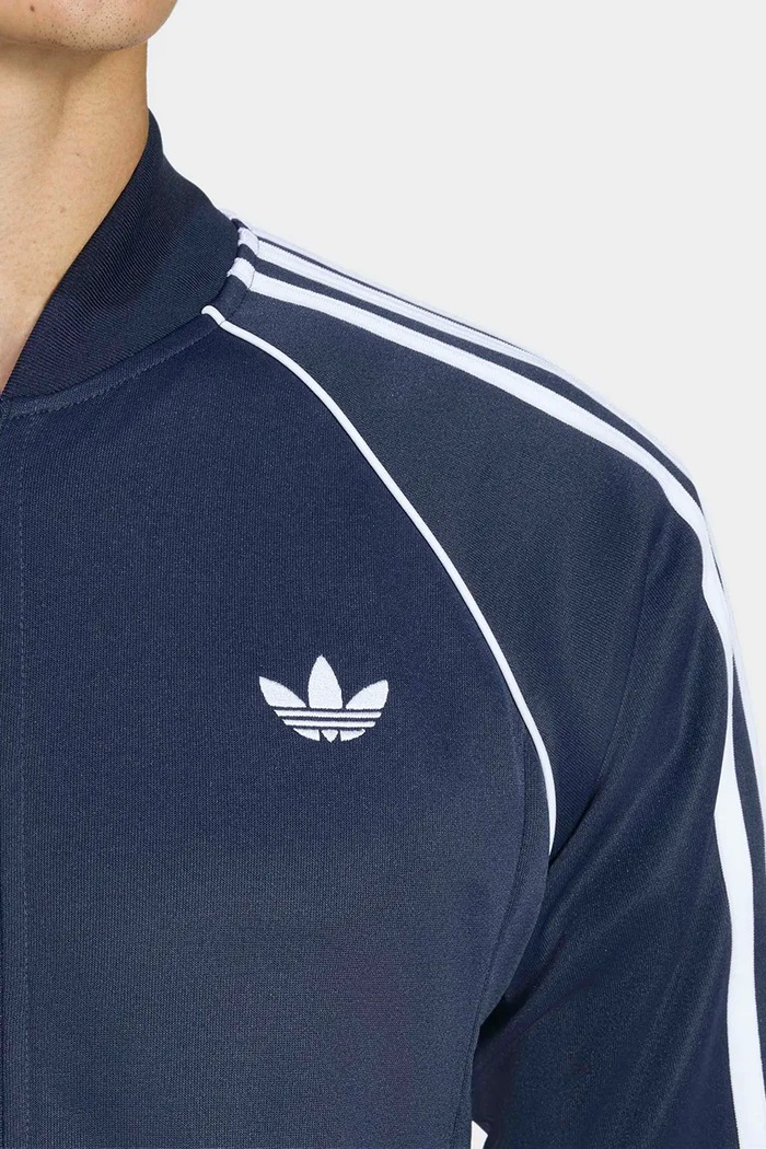 Μπλούζα με κουμπιά ανδρική adidas Originals σκούρο μπλε KE3511