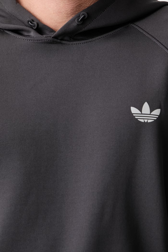 adidas Originals bluza z kapturem męska Trefoil Essentials Spacer KW7668 szary