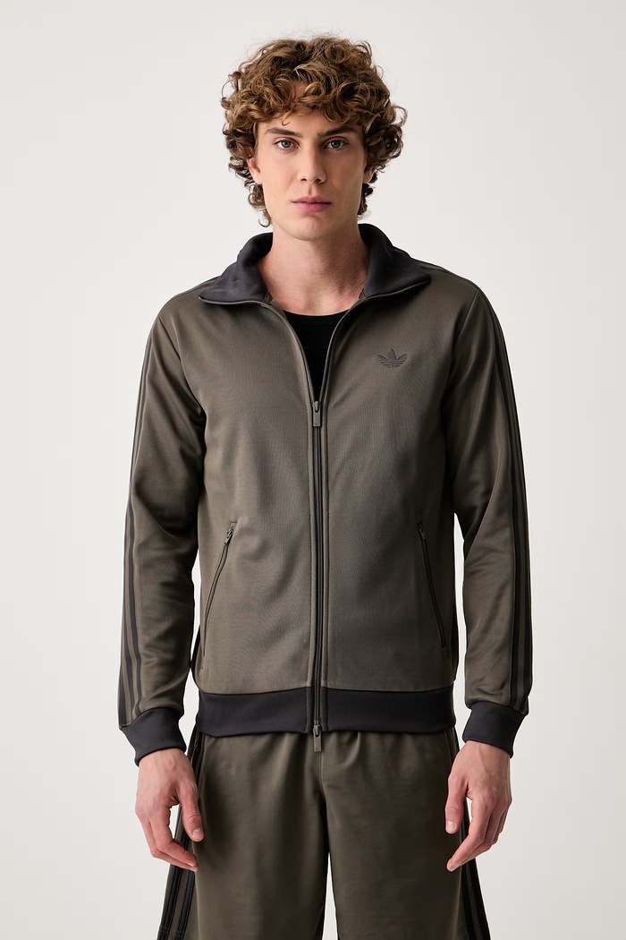 adidas Originals jopica moška z bombažem Beckenbauer zelena KT5043