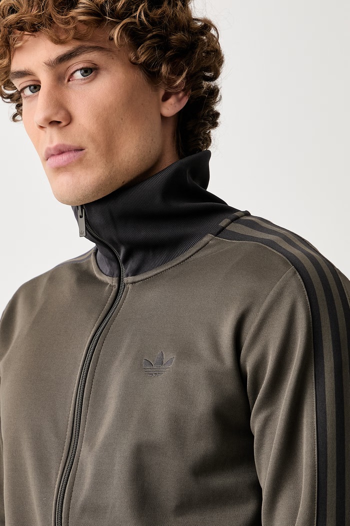 adidas Originals jopica moška z bombažem Beckenbauer zelena KT5043