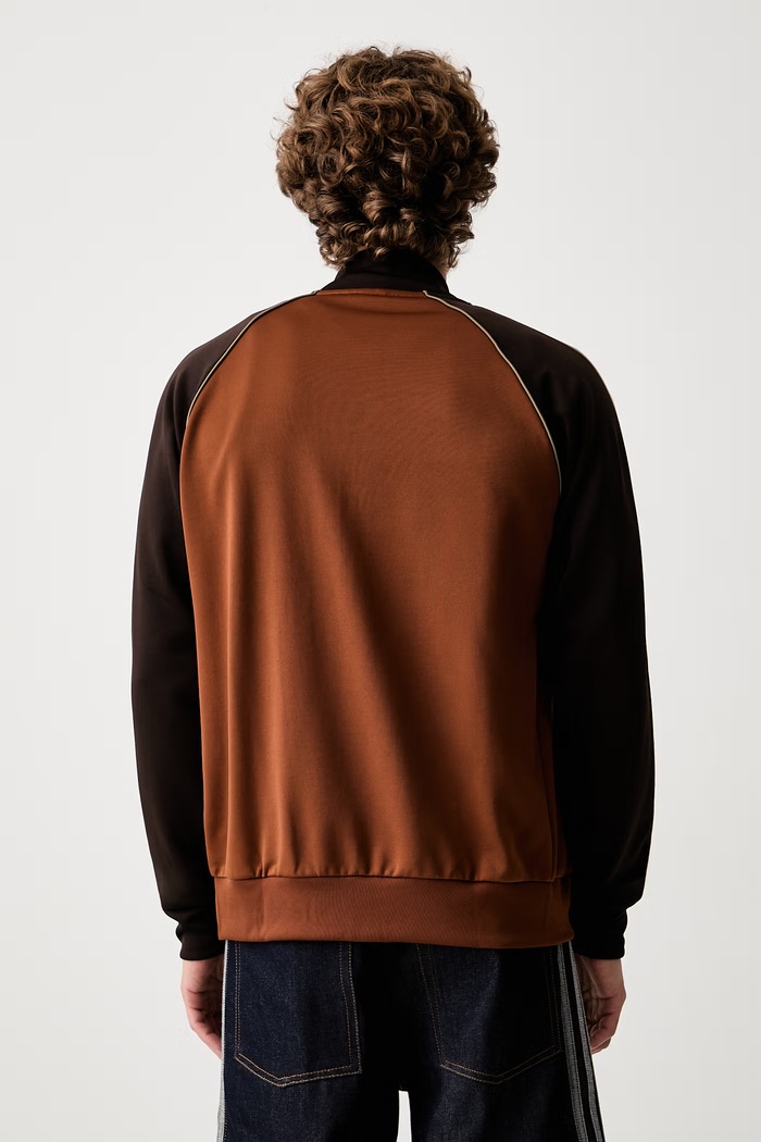 Oblačila adidas Originals jopica moška KT5036 rjava