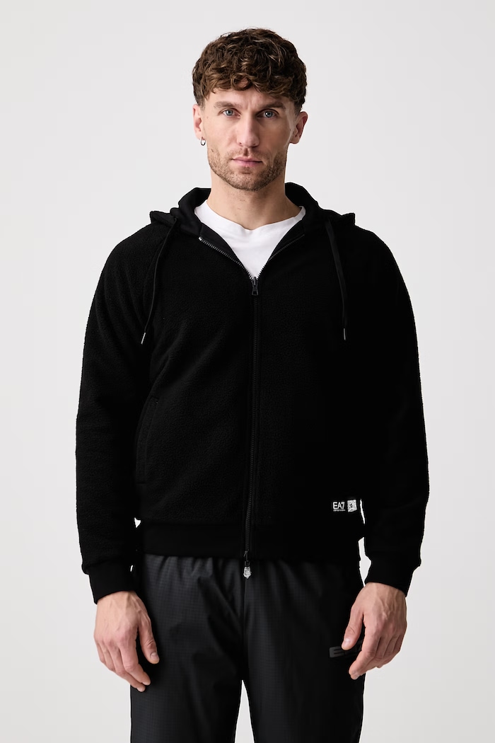 EA7 Emporio Armani Bluza dwustronna męska z bawełną AF27178.7M002214 czarny AW26