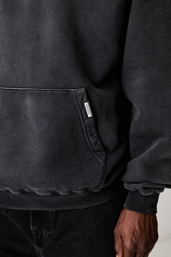 Represent bluza z kapturem bawełniana męska MLM101186
