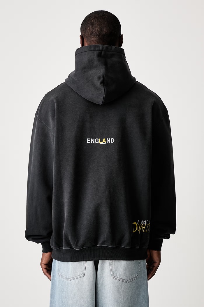 Odzież Represent bluza z kapturem bawełniana męska MLM101185 czarny