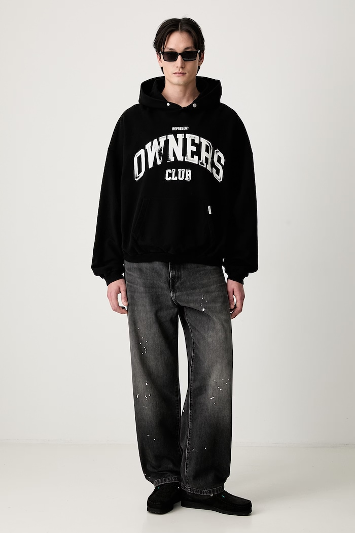 Represent bluza z kapturem bawełniana męska OCM100044