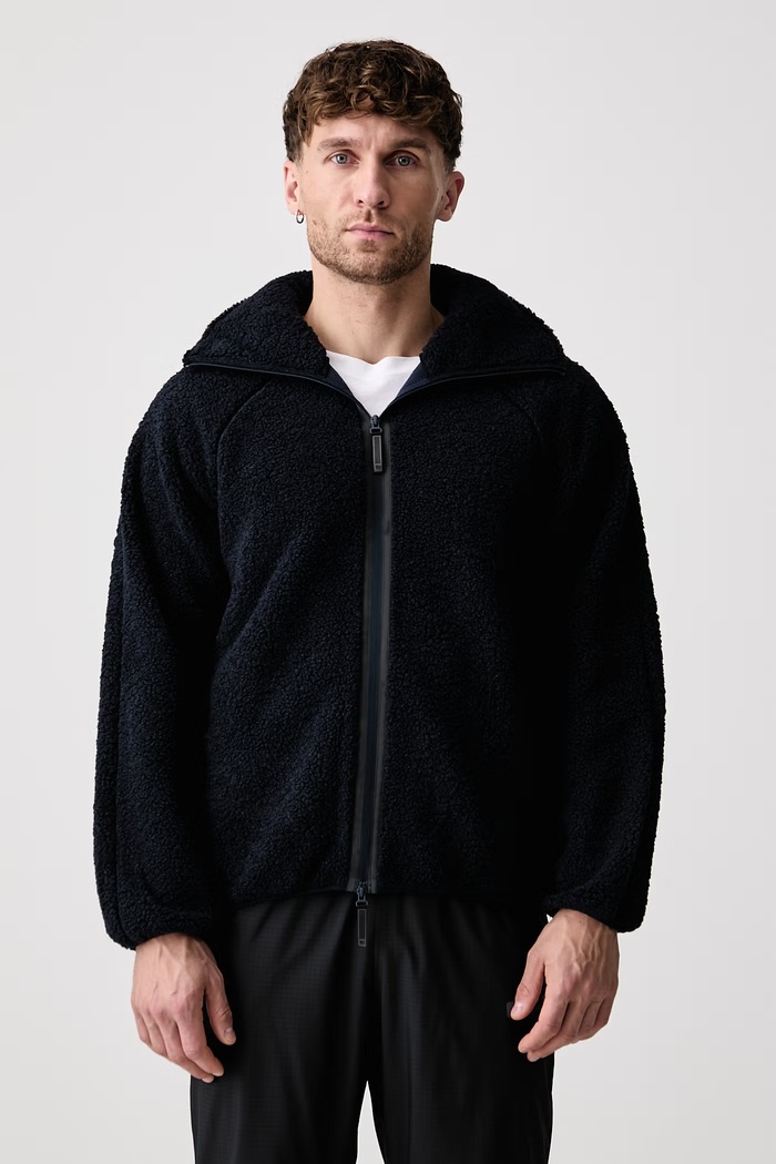 EA7 Emporio Armani Bluza rozpinana z kapturem męska granatowy AF29385.7M002825