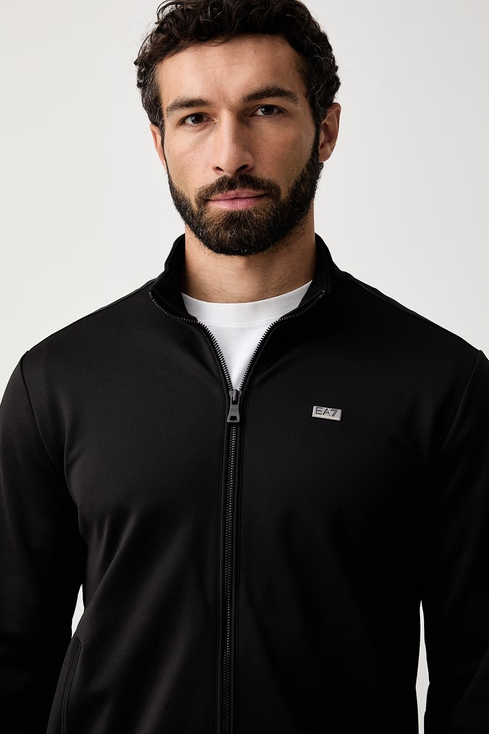 Marc O'Polo bluza rozpinana męska czarny 5000012876