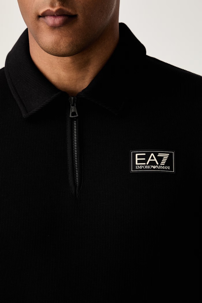 EA7 Emporio Armani bluza męska bawełniana AF21822.7M002232 czarny