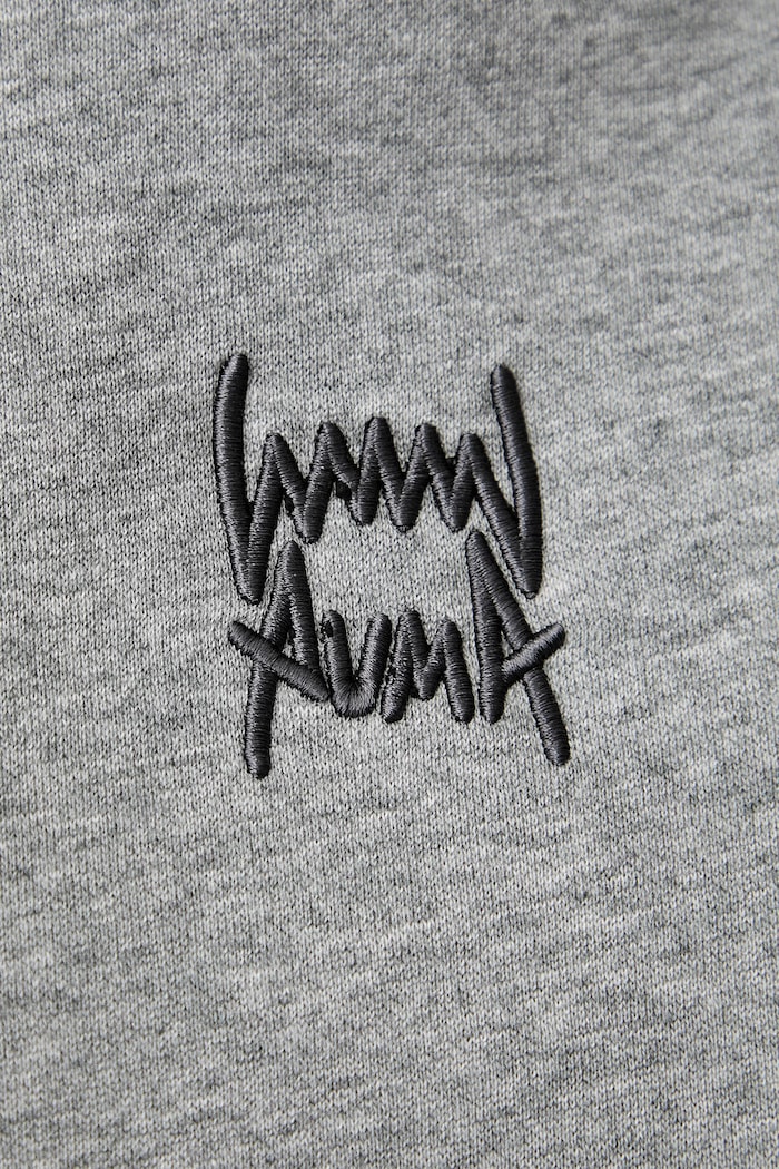 Hanorac cu glugă pentru bărbați cu bumbac FUNDAMENTALS Puma gri 694546