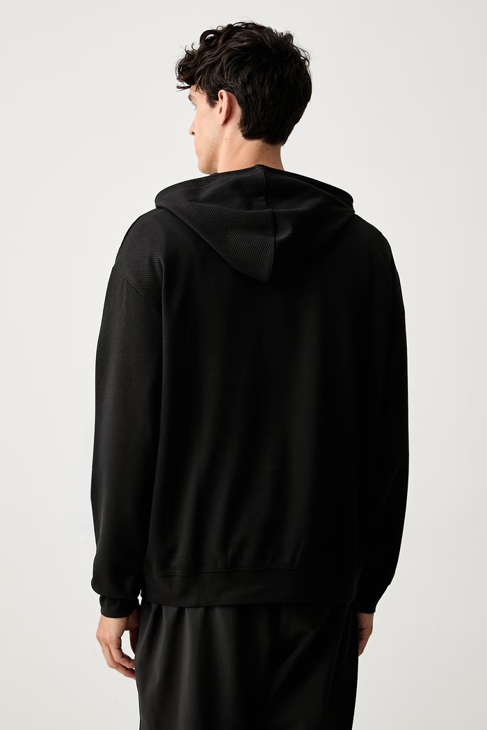 Odzież Puma bluza z kapturem męska z bawełną Essentials Elevated 694309 czarny