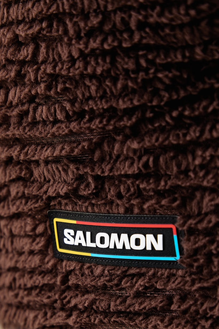 Bluza sportowa męska Salomon brązowy LC3049700