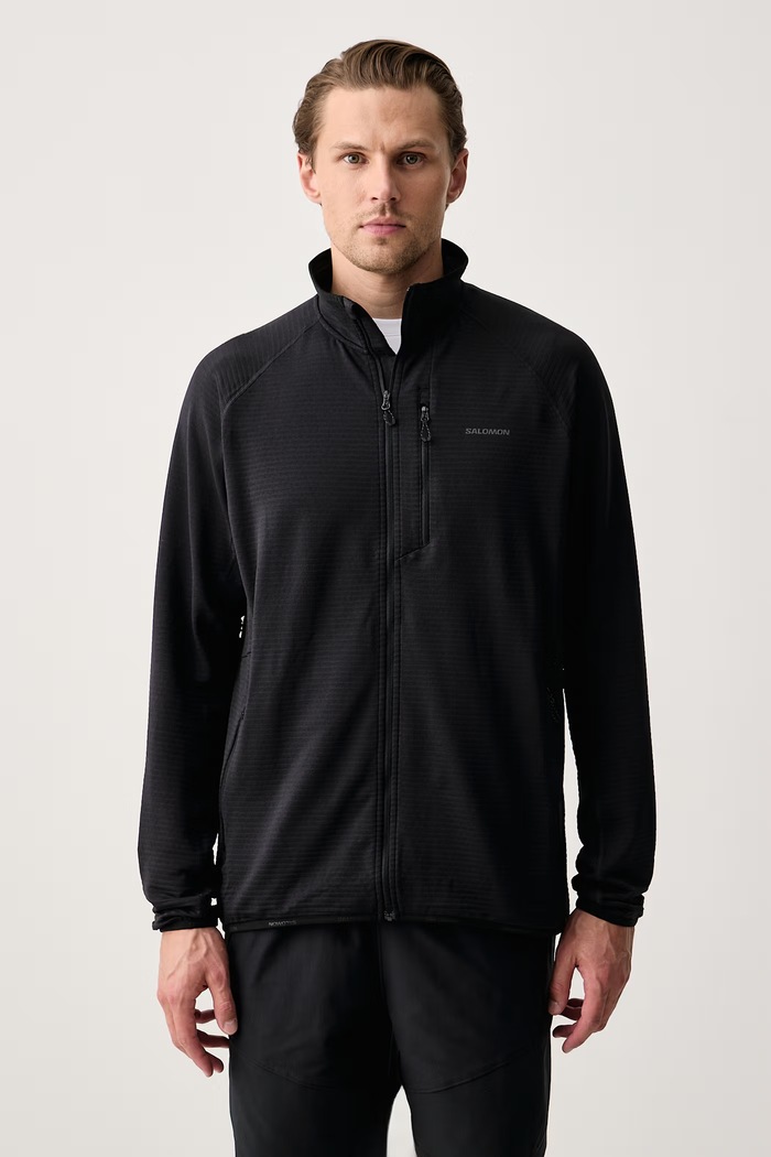 Salomon Bluza sportowa męska czarny LC2443600