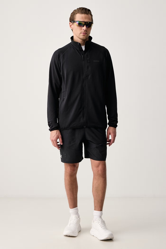 Salomon Bluza sportowa męska LC2443600 czarny AW26