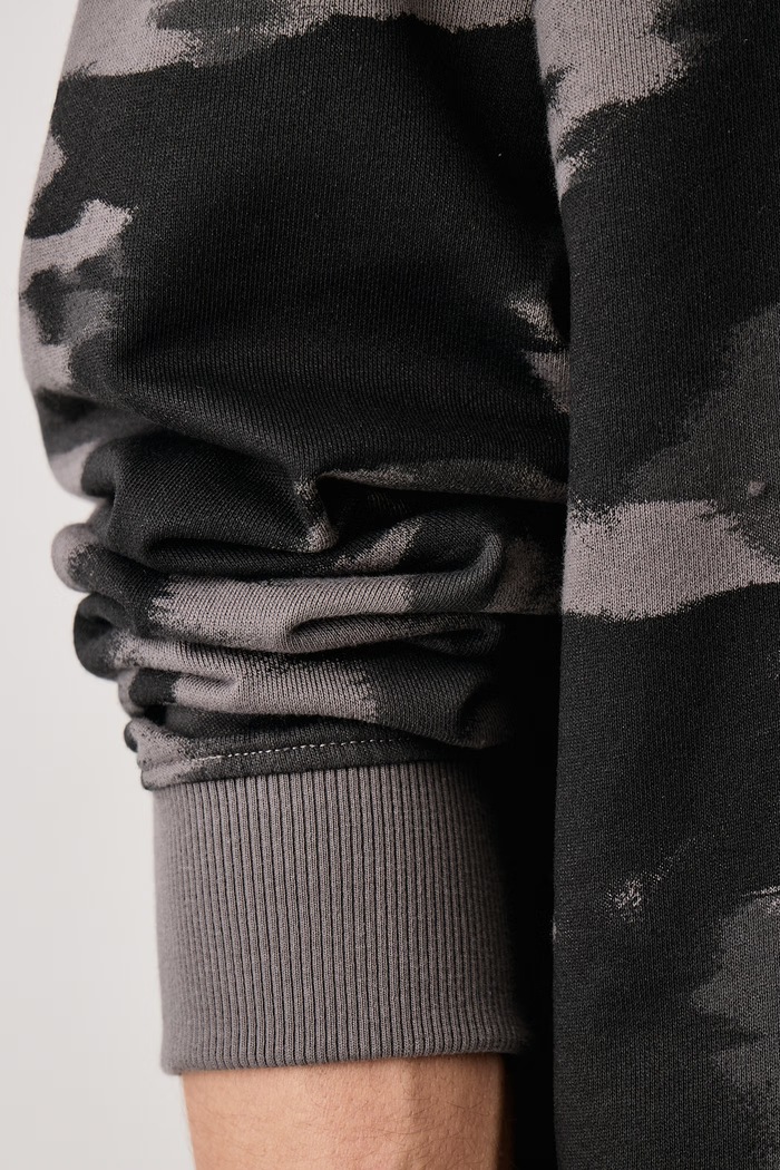 Μπλούζα ανδρική βαμβακερή Motion camo r G-Star γκρί D30055.D325