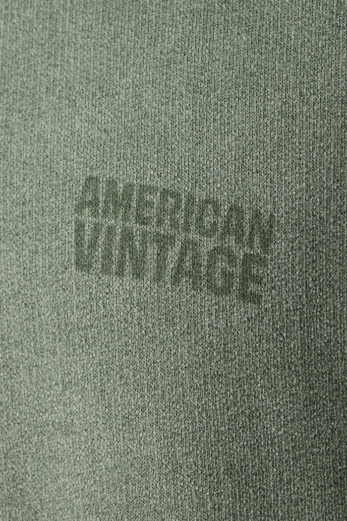 Bluza męska bawełniana American Vintage zielony MJIT03A
