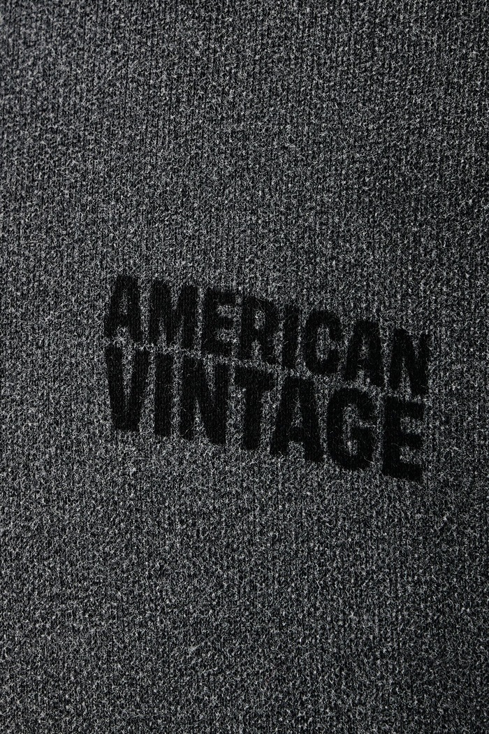 Bluza męska bawełniana American Vintage szary MJIT03A
