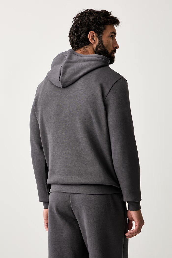 Odzież Puma bluza z kapturem męska z bawełną Essentials 682575 szary