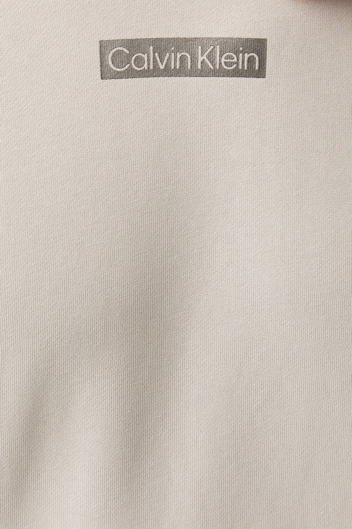 Calvin Klein μπλούζα με κουκούλα ανδρική βαμβακερή LV04RG276G μπεζ