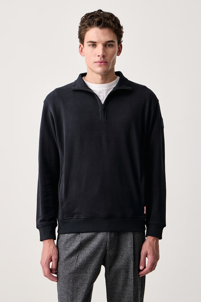Joop! Bluza męska bawełniana granatowy 30104747