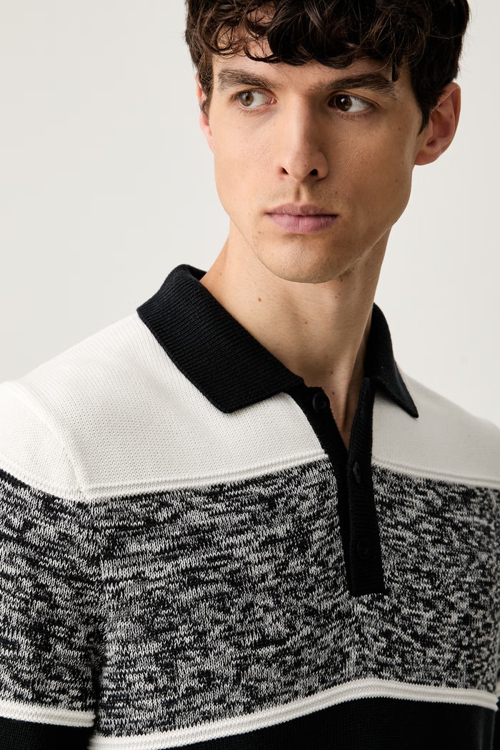 Joop! sweter męski bawełniany granatowy 30103133