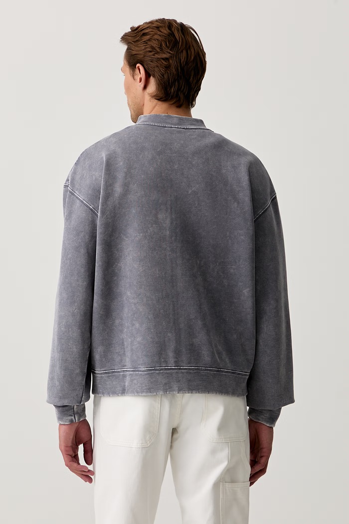 Odzież Karl Lagerfeld Jeans bluza rozpinana męska bawełniana B3M20010 niebieski