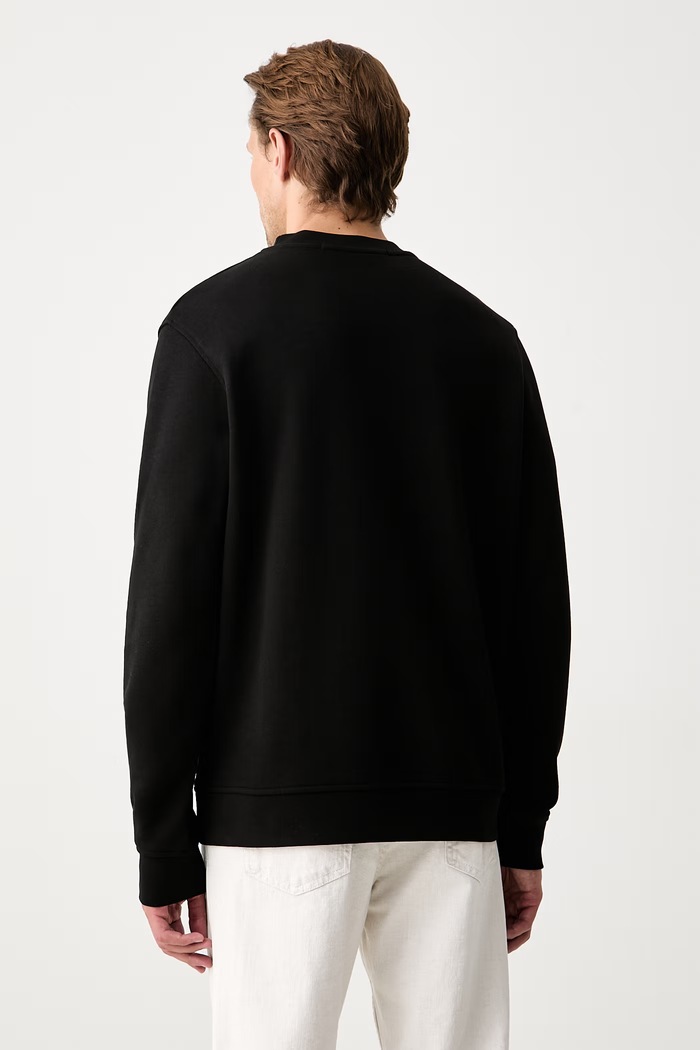 Abbigliamento Karl Lagerfeld felpa da uomo in cotone 500917.705780 nero