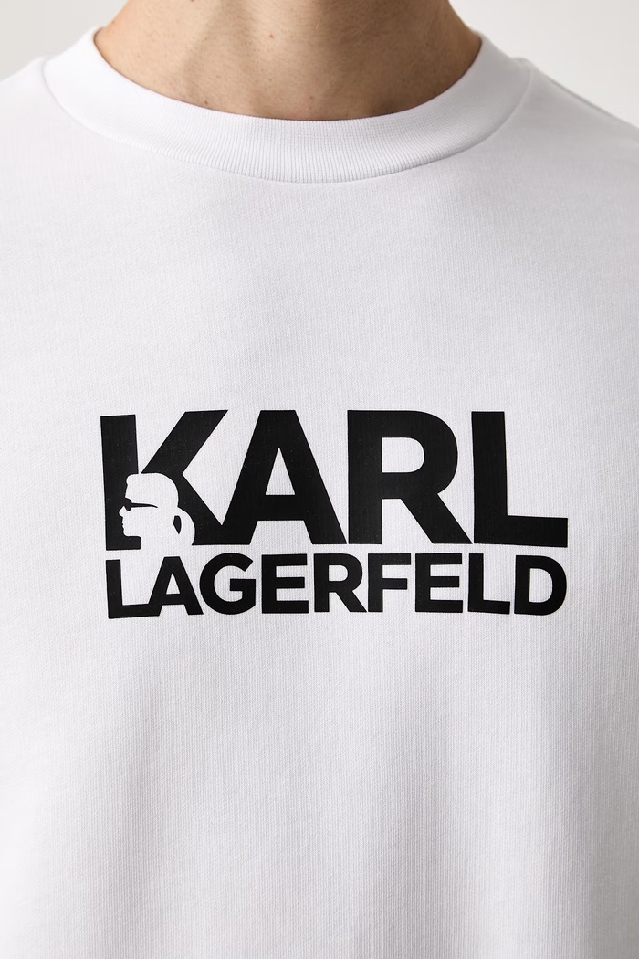 Karl Lagerfeld суичър мъжки от памук 563917.705780 бял