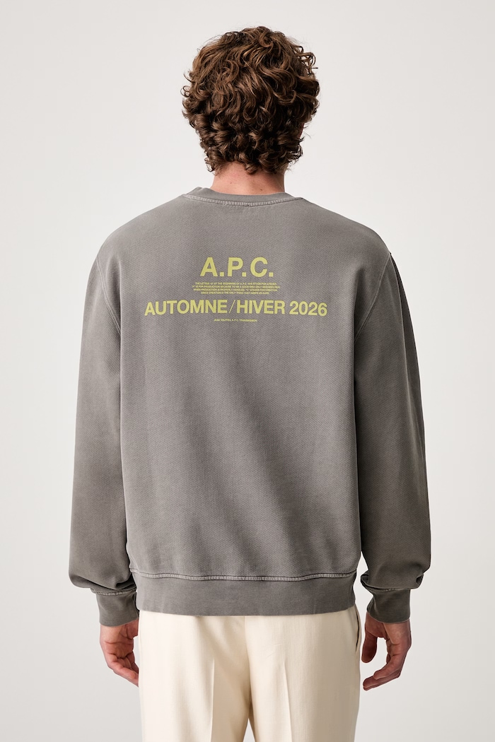 A.P.C. Automne26 sweatshirt cotton Men's brown COHBT.H37046