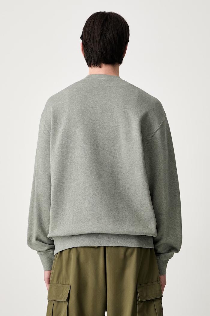Odzież Carhartt WIP bluza męska bawełniana Caspian Sweat I034497 zielony