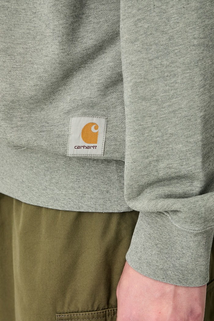 Carhartt WIP bluza męska bawełniana Caspian Sweat I034497 zielony