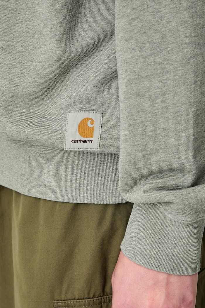 Carhartt WIP bluza męska bawełniana Caspian Sweat I034497 zielony