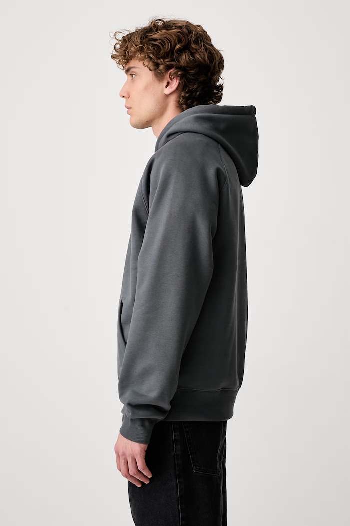 Carhartt WIP Hooded Chase bluza z kapturem męska z bawełną turkusowy I033661