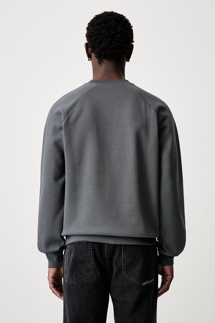 Одяг Carhartt WIP Chase Sweat кофта з бавовною чоловіча I033660 бірюзовий