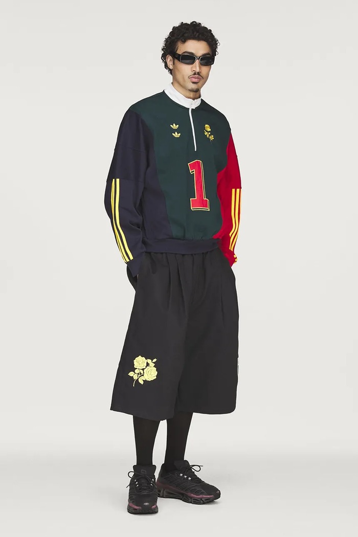 adidas Originals x Willy Chavarria bluza z bawełną męska KV1996 multicolor AW26