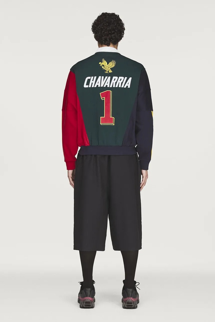 Odzież adidas Originals x Willy Chavarria bluza z bawełną męska KV1996 multicolor