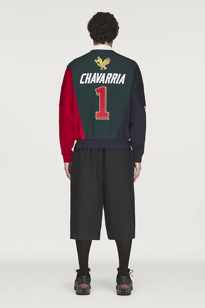 Odzież adidas Originals x Willy Chavarria bluza z bawełną męska KV1996 multicolor