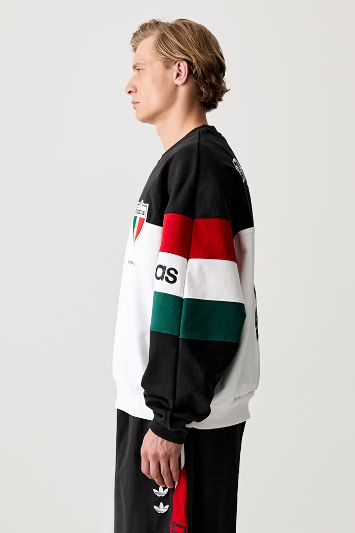 adidas Originals x Willy Chavarria суичър от памук мъжки KV1976 черен AW26