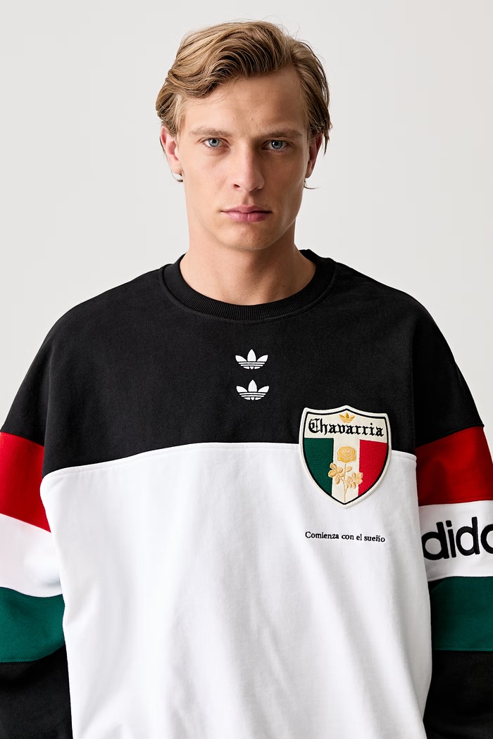 adidas Originals x Willy Chavarria суичър от памук мъжки KV1976 черен
