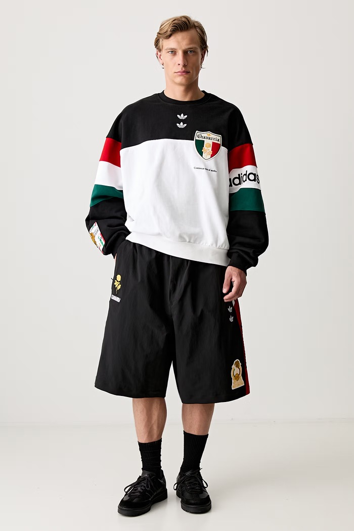 adidas Originals x Willy Chavarria суичър от памук мъжки KV1976