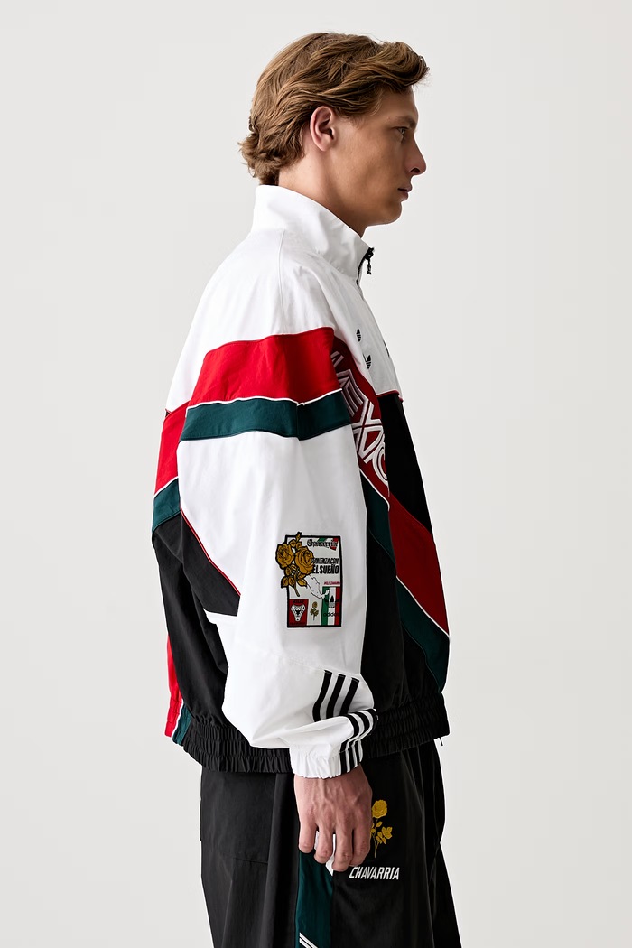 adidas Originals x Willy Chavarria kurtka męska biały KU7797