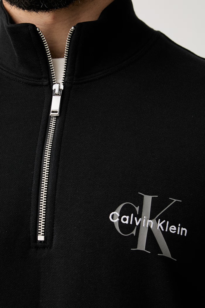 Calvin Klein Jeans μπλούζα ανδρική βαμβακερή LV04RG280G μαύρο
