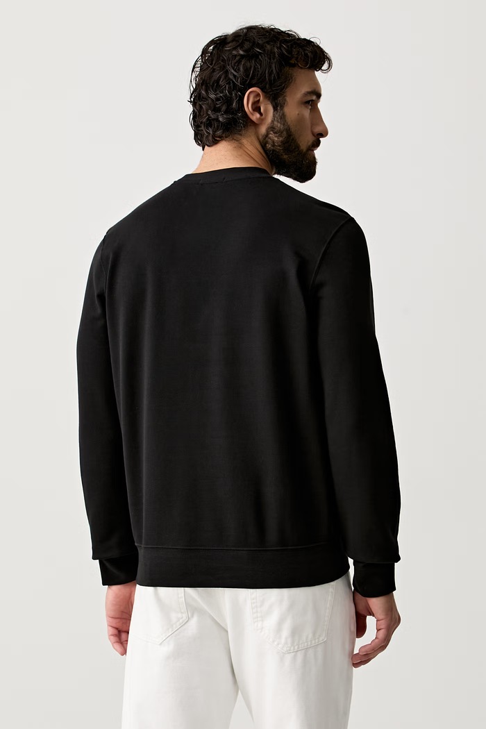 Ρούχα Calvin Klein Jeans μπλούζα ανδρική βαμβακερή LV04RG274G μαύρο