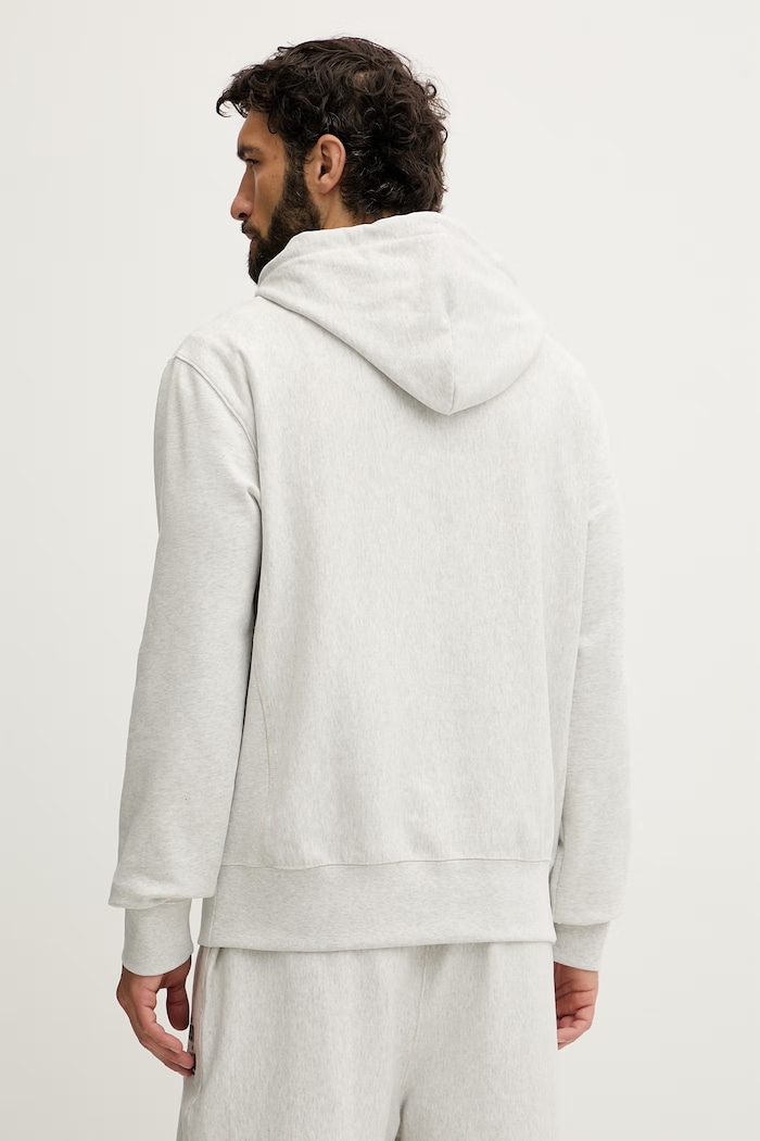 Oblečenie Calvin Klein Jeans mikina s kapucňou pánska s bavlnou LV04RG260G sivá