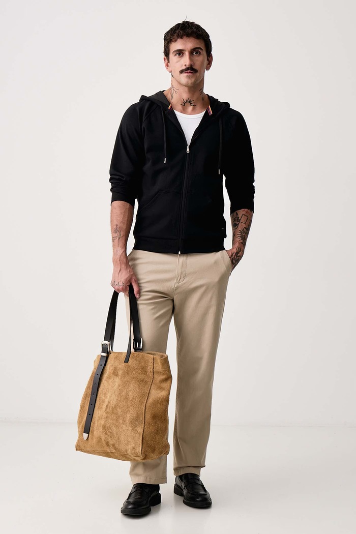 Paul Smith Bluza z kapturem męska z bawełną M1A.500.TU804 czarny AW26