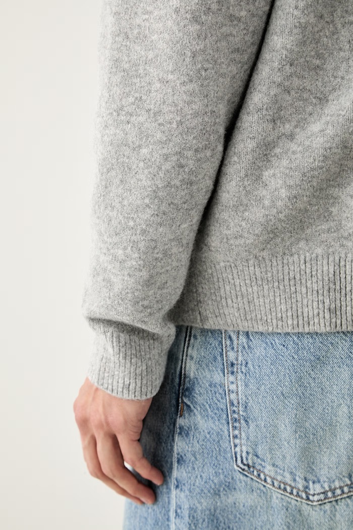 adidas Originals πουλόβερ ανδρικό με μαλλί Trefoil Essentials KS4889.