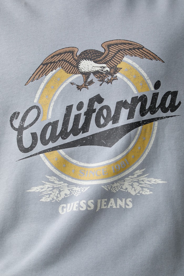 Guess Jeans mikina pánska bavlnená M6YQ06.K3992 modrá