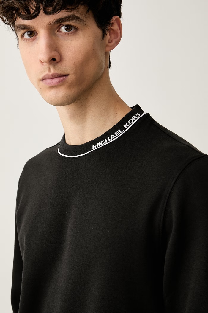 Michael Kors bluza męska bawełniana czarny CT652G25MF